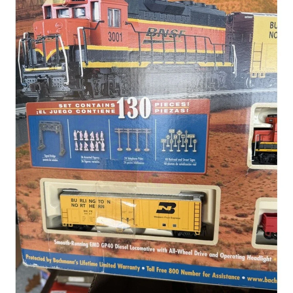 Bachmann HO Scale 00706 Rail Chief Electric Train Set Working Complete 2011